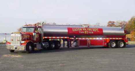 Tanker 61 photo by Easton VFD