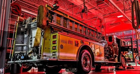 photo by Pittsville Volunteer Fire Department